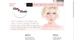 Desktop Screenshot of hairnheads.com